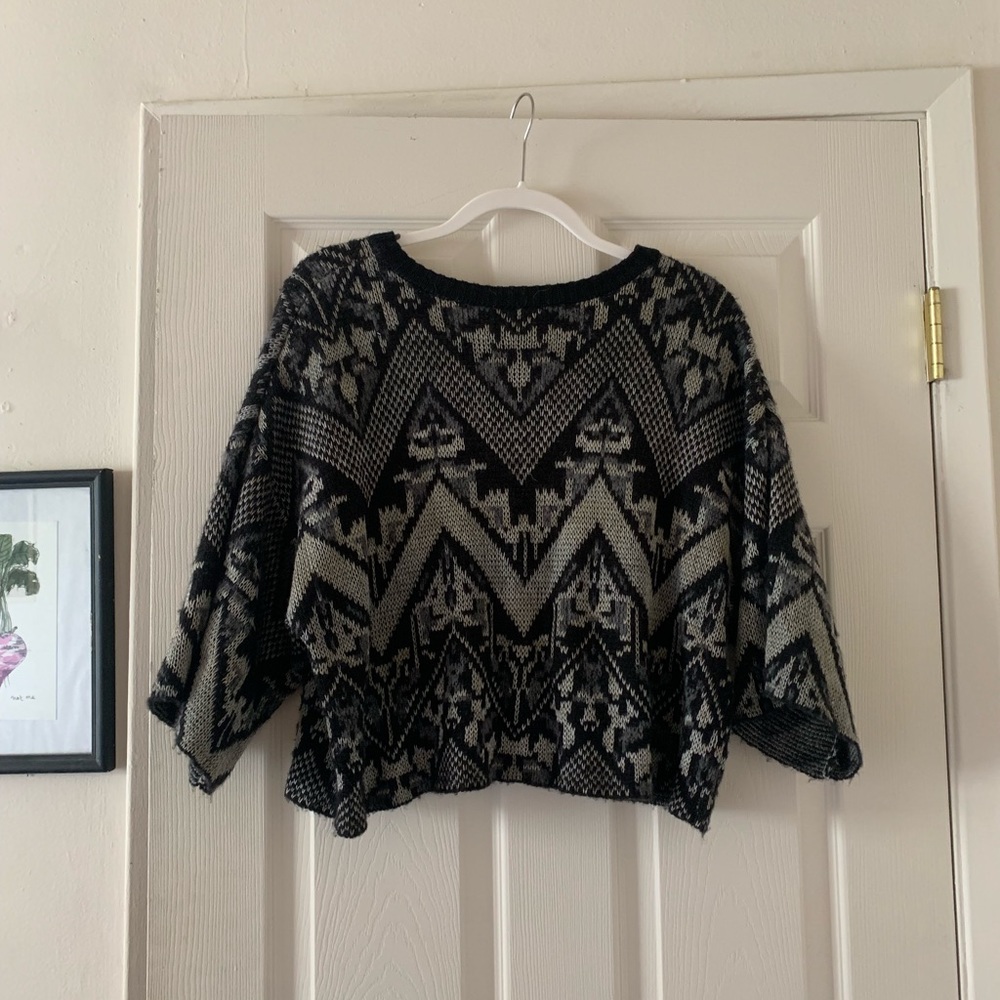 FREE PEOPLE CROPPED KNIT